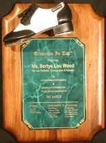 Tradition In Tap Award to the late Ms. Bertye Lou Wood