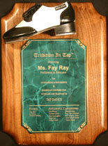 Tradition In Tap Award to Ms. Fay Ray